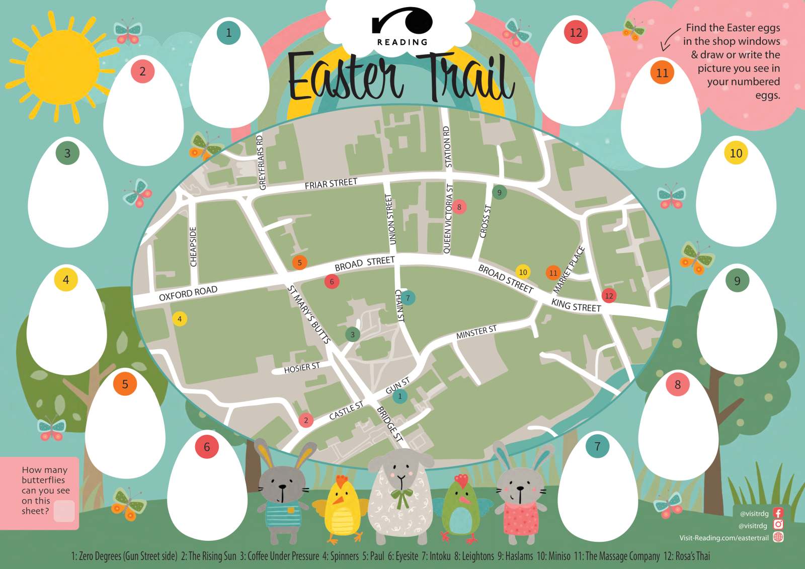 Easter Trail Map
